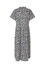 LOLLYS LAUNDRY ALIYA MAXI DRESS-LEOPARD PRINT