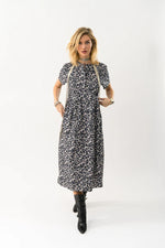 LOLLYS LAUNDRY ALIYA MAXI DRESS-LEOPARD PRINT