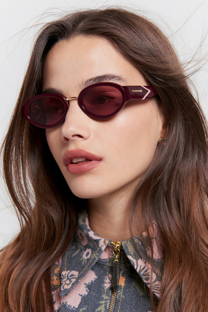 KAREN WALKER ALL OUT OXBLOOD