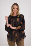 BRIARWOOD ANNABELLA TOP-BLACK FLORAL