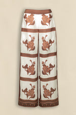 ZOE KRATZMANN GESTURE PANT-COFFEE COLLAGE