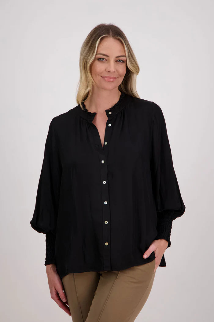 BRIARWOOD AUDREY TOP-BLACK