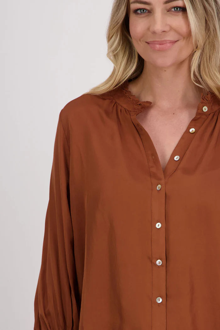 BRIARWOOD AUDREY TOP-TAN