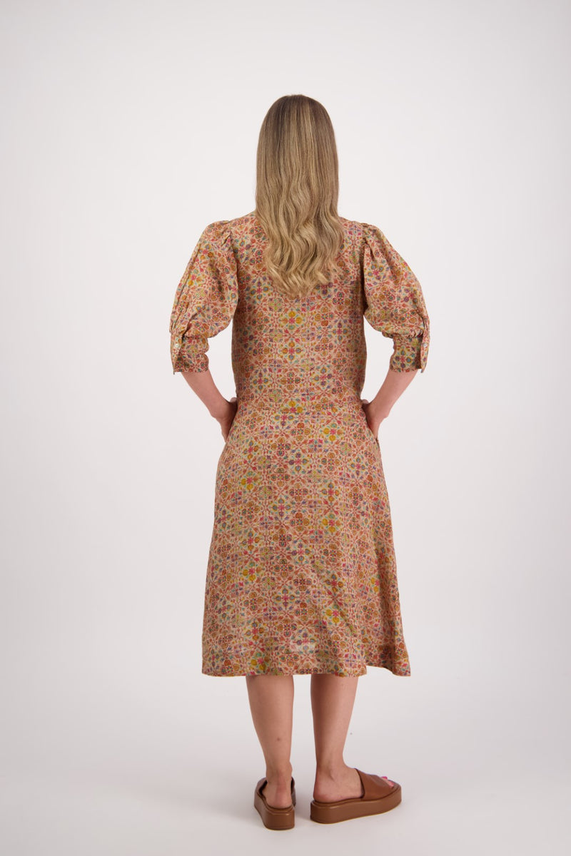 BRIARWOOD CHRISTINE DRESS-LITTLE LEAF