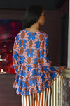 COOPER FLOAT OF ARMS TOP-BLUE/PINK MULTI