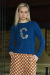 COOPER JUMPER START MY HEART/ROYAL BLUE