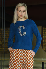 COOPER JUMPER START MY HEART/ROYAL BLUE
