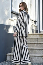 COOPER SEVILLE STROLLS PANT-BLACK/NATURAL STRIPE