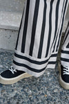 COOPER SEVILLE STROLLS PANT-BLACK/NATURAL STRIPE