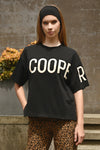 COOPER LEFT HANGING T-SHIRT-BLACK