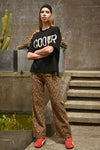 COOPER LEFT HANGING T-SHIRT-BLACK