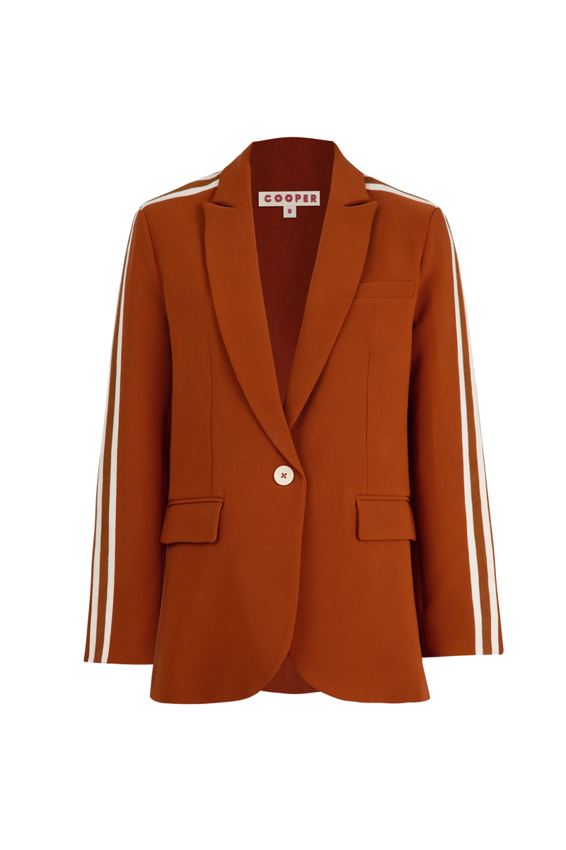 COOPER BLAZERS EDGE JACKET-CINNAMON