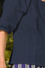 COOPER PUFF AND NONSENSE TOP-NAVY
