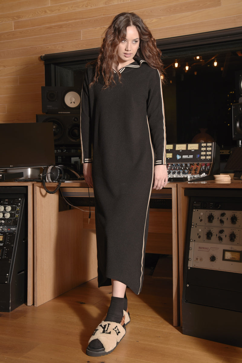 COOPER FOR THE GREATER HOOD DRESS-BLACK