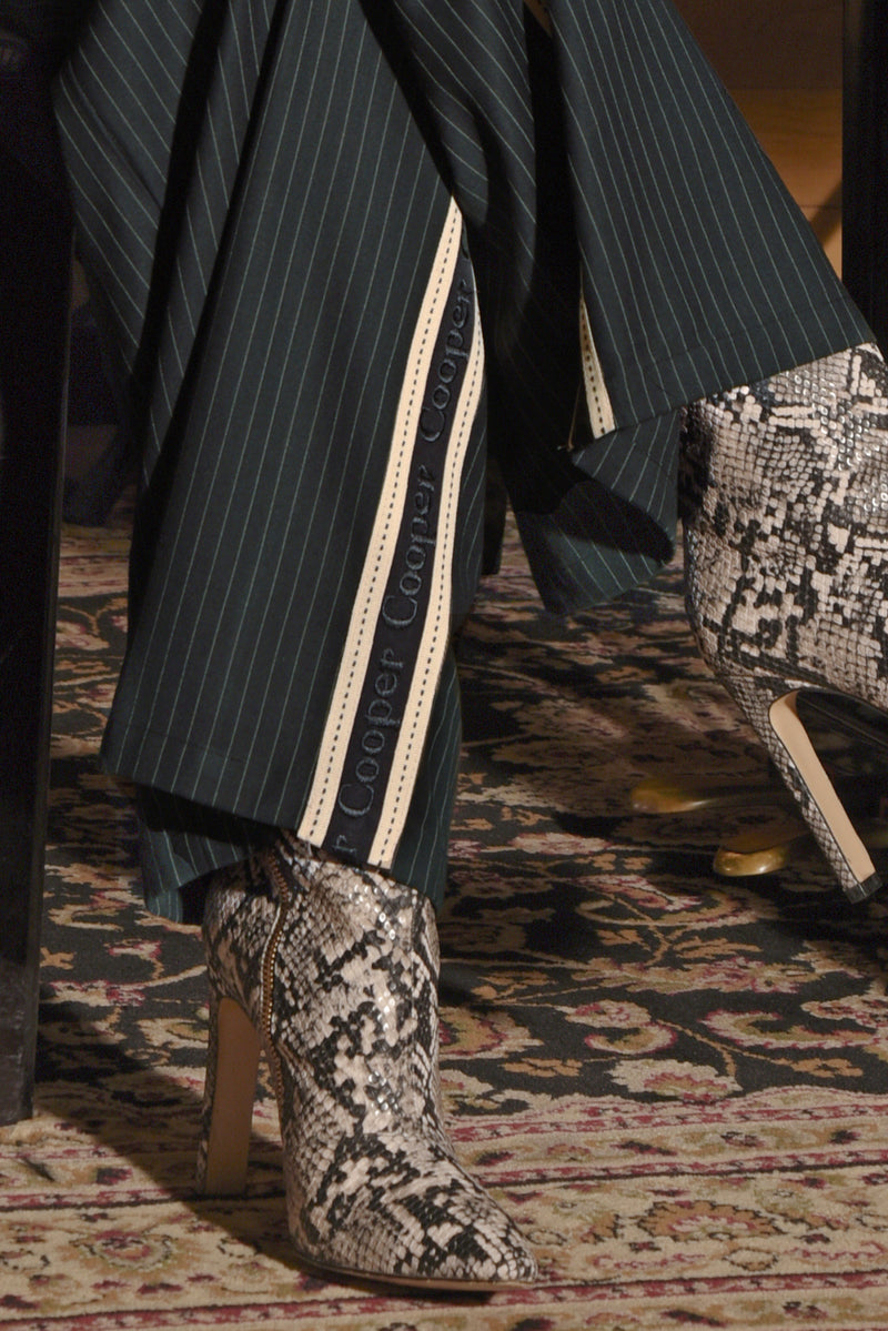 COOPER BACK TO TRACK PANT-INK PINSTRIPE