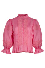 COOP LACE AGE BLOUSE-PINK