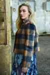 COOP CRAZY FUR YOU JACKET-NAVY CHECK