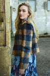 COOP CRAZY FUR YOU JACKET-NAVY CHECK