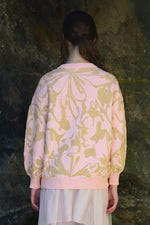 COOP MAKE KNIT HAPPEN SWEATER-PINK/GOLD