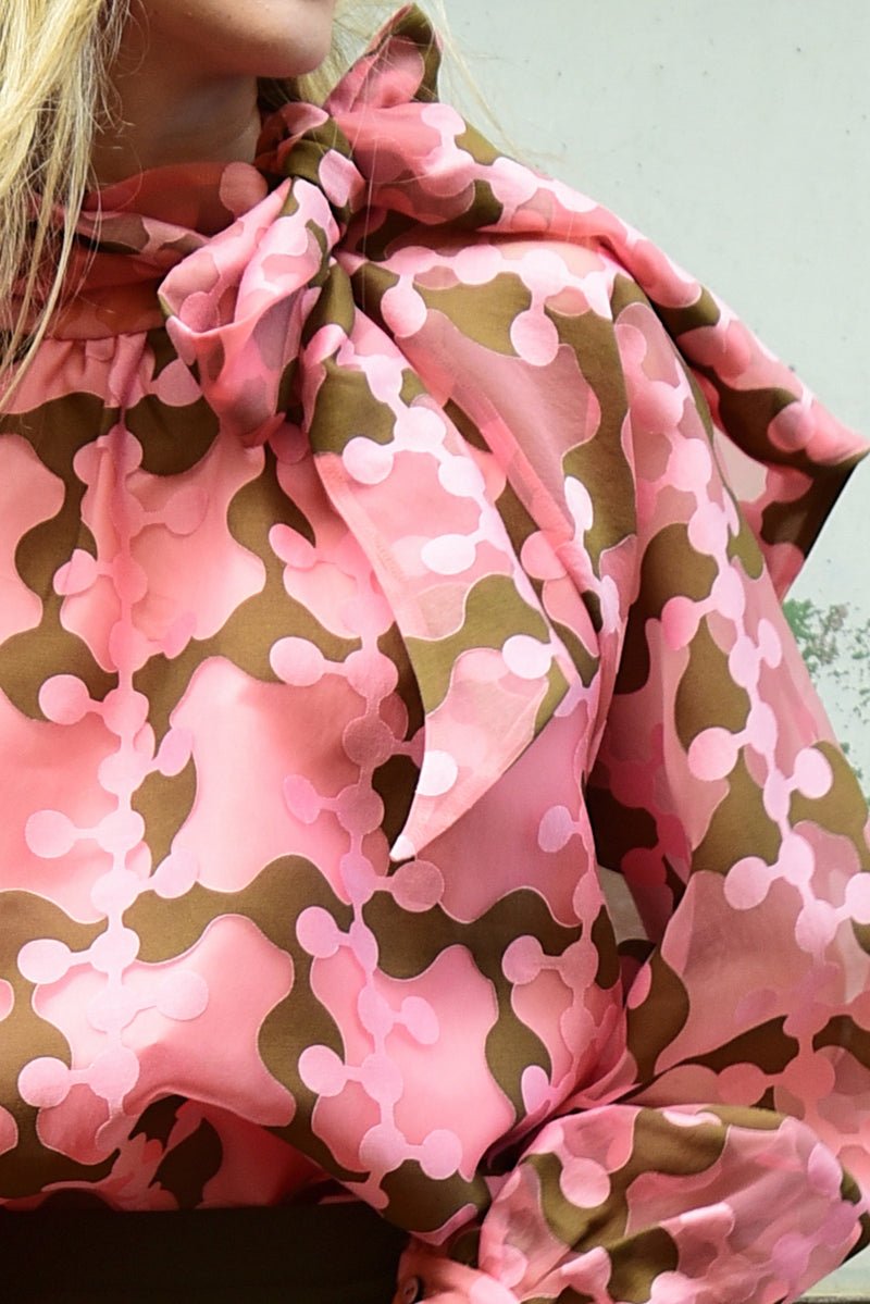 COOP JUST BOW WITH IT BLOUSE-PINK