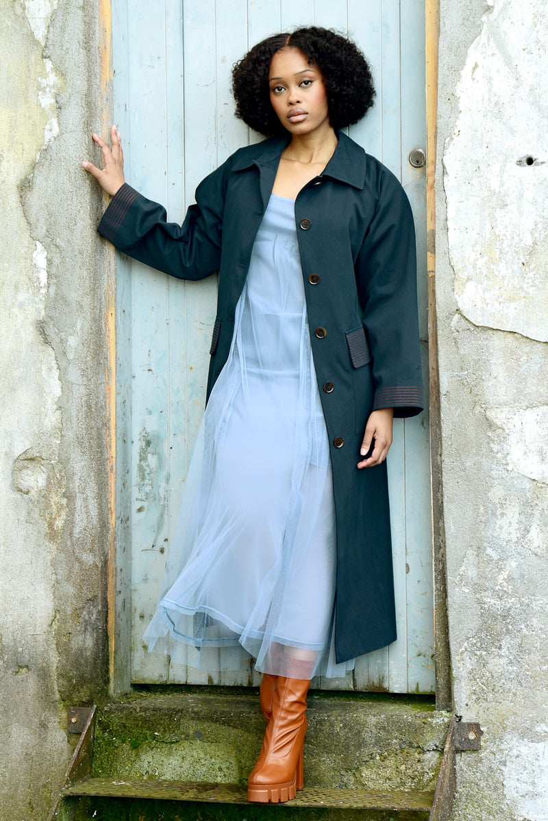 COOP SUGAR COATED COAT-NAVY