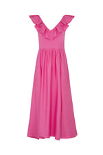 COOP FRILL SEEKER DRESS-PINK
