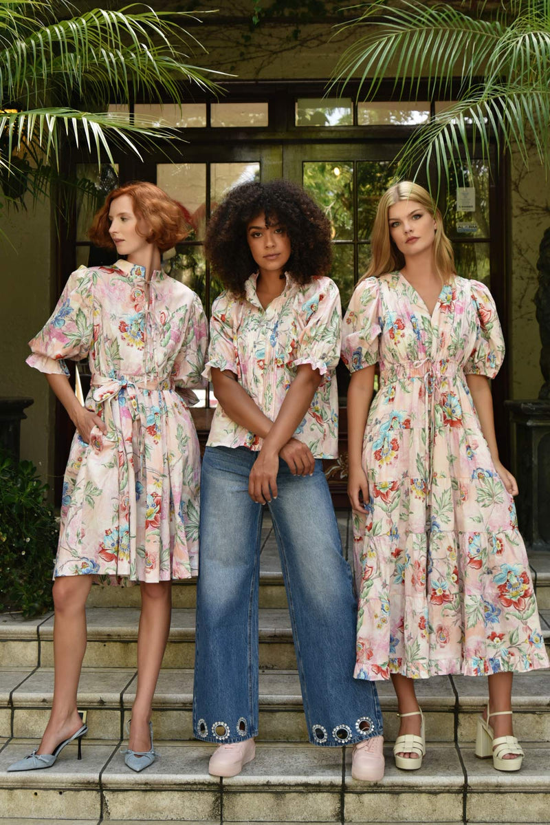 COOP RUCHE AROUND DRESS