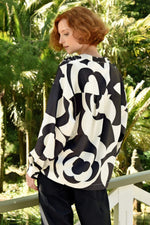 COOP SHUFFLE AND RUFFLE SHIRT
