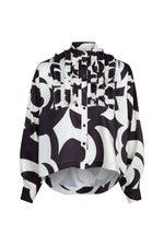COOP SHUFFLE AND RUFFLE SHIRT