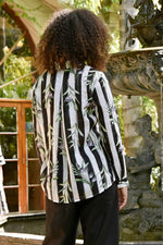 COOP EASY BREEZY SHIRT-BLACK & WHITE