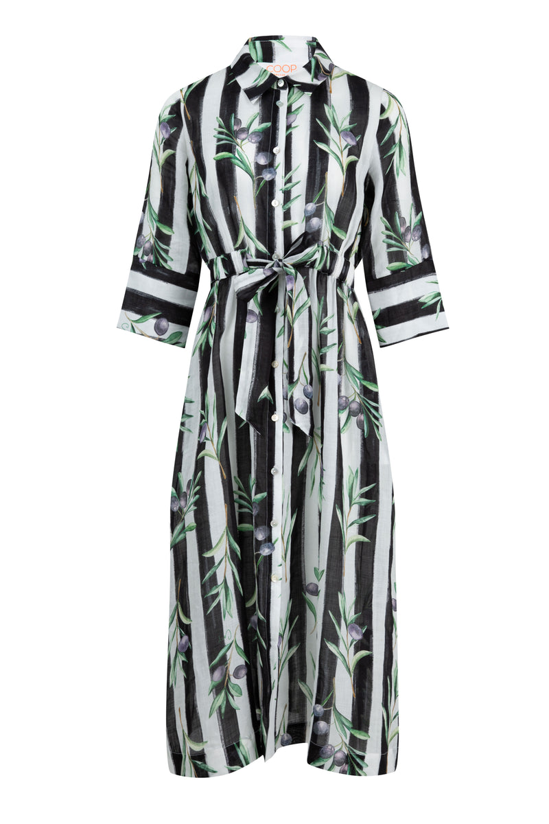 COOP STRIPE A POSE DRESS