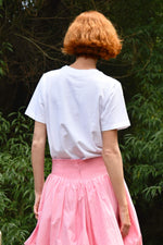 COOP SIMPLY BOWTIFUL T-SHIRT - WHITE/PINK