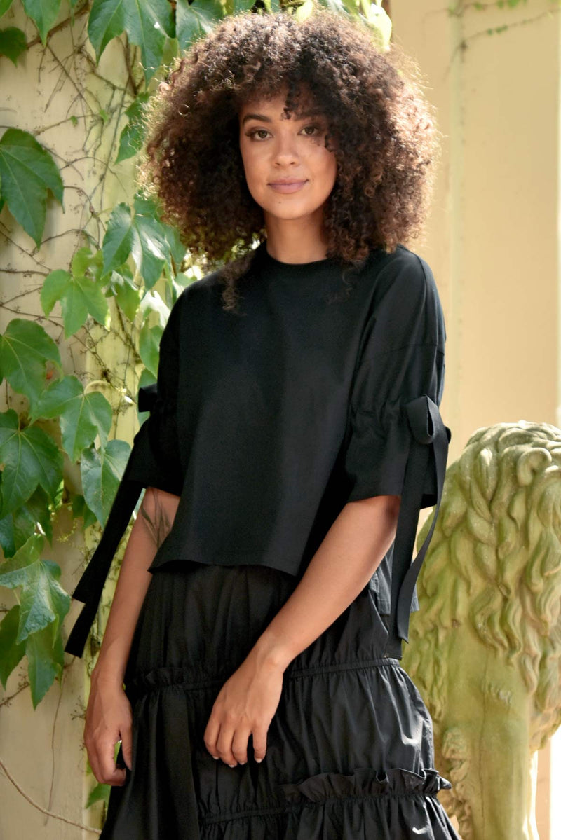 COOP TIED UP ALL DAY T-SHIRT-BLACK