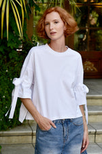 COOP TIED UP ALL DAY T-SHIRT - WHITE