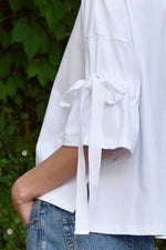 COOP TIED UP ALL DAY T-SHIRT - WHITE
