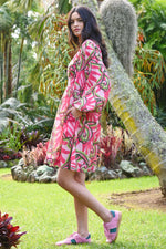 COOP SMOCK OF THE TOWN DRESS-PINK