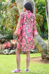 COOP SMOCK OF THE TOWN DRESS-PINK