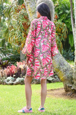 COOP SMOCK OF THE TOWN DRESS-PINK