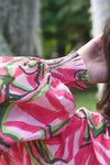 COOP SMOCK OF THE TOWN DRESS-PINK