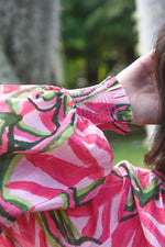COOP SMOCK OF THE TOWN DRESS-PINK