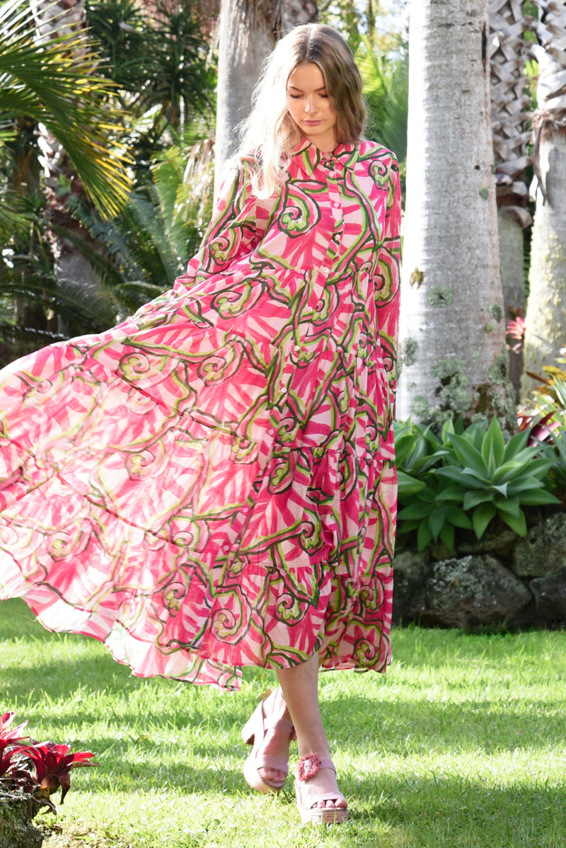 COOP SUN & THE SWOON DRESS-PINK