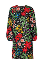 CURATE SHIFT OF LIFE DRESS-FLOWERS