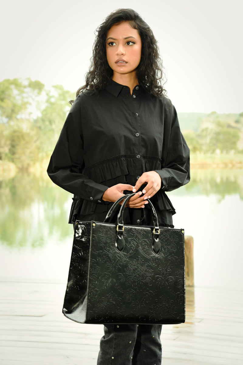 CURATE CAN'T HANDLE THIS BAG-BLACK