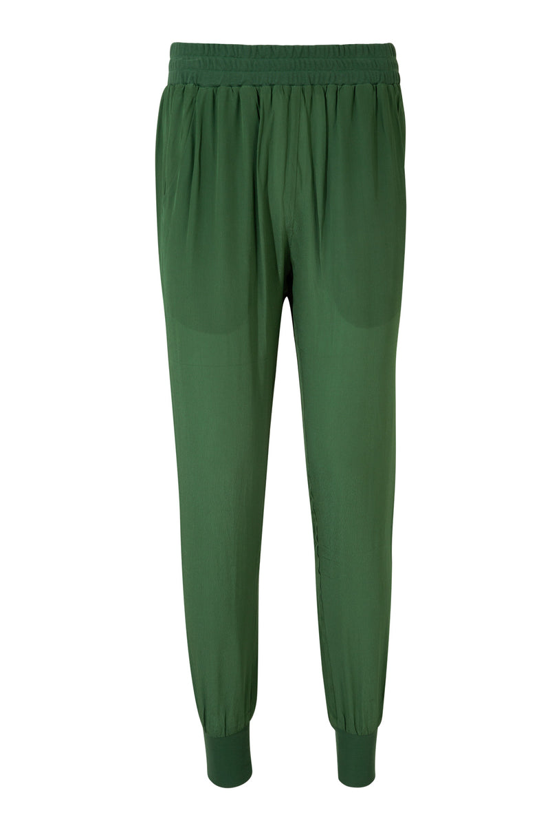 CURATE A SHOW OF PANTS-GREEN PASTURES