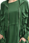 CURATE NIP AND TUCK JACKET-GREEN PASTURES