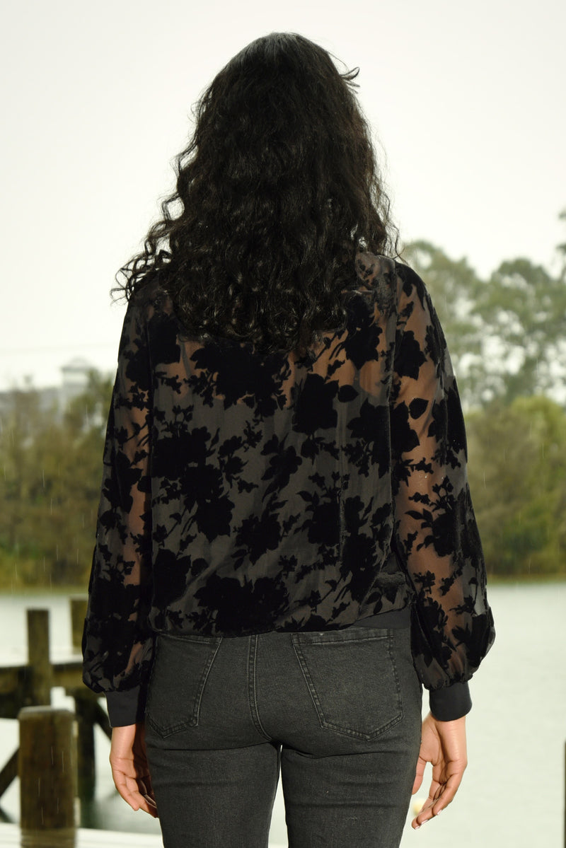 CURATE ISN'T SHE ICONIC TOP-BLACK