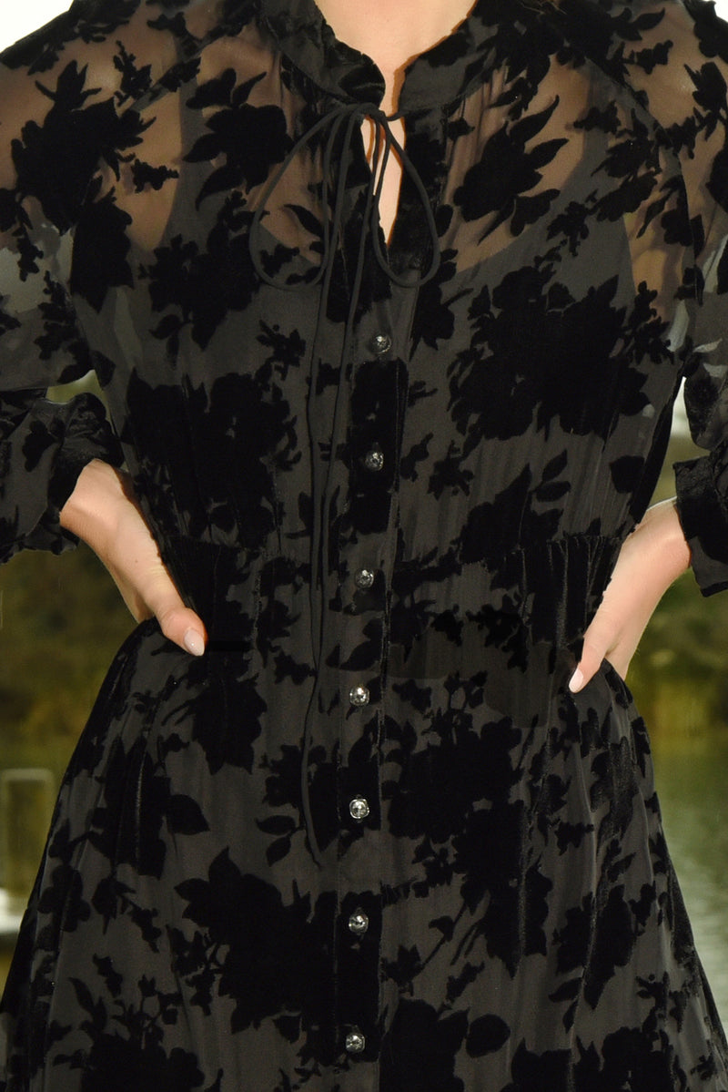 CURATE NEVER SAY TIE DRESS