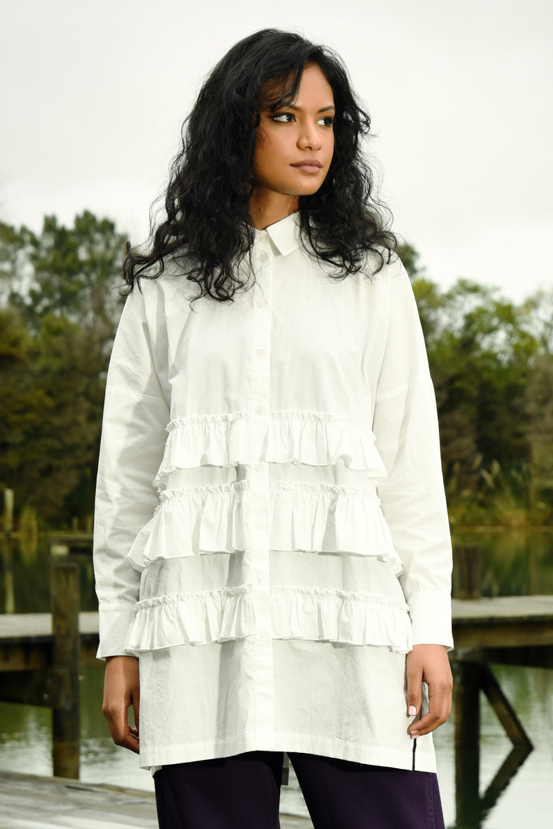 CURATE STYLE IT UP SHIRT-WHITE