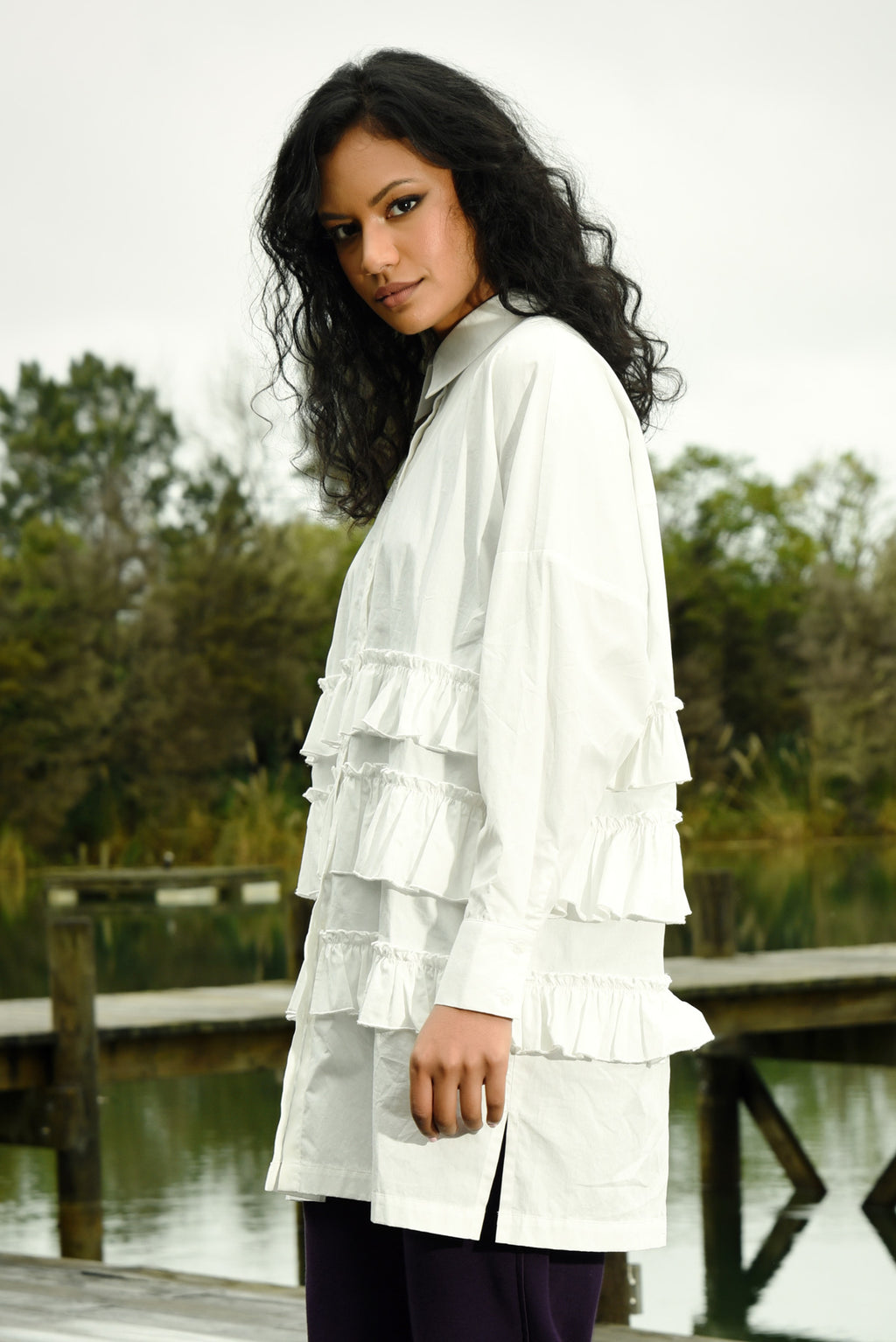 CURATE STYLE IT UP SHIRT-WHITE