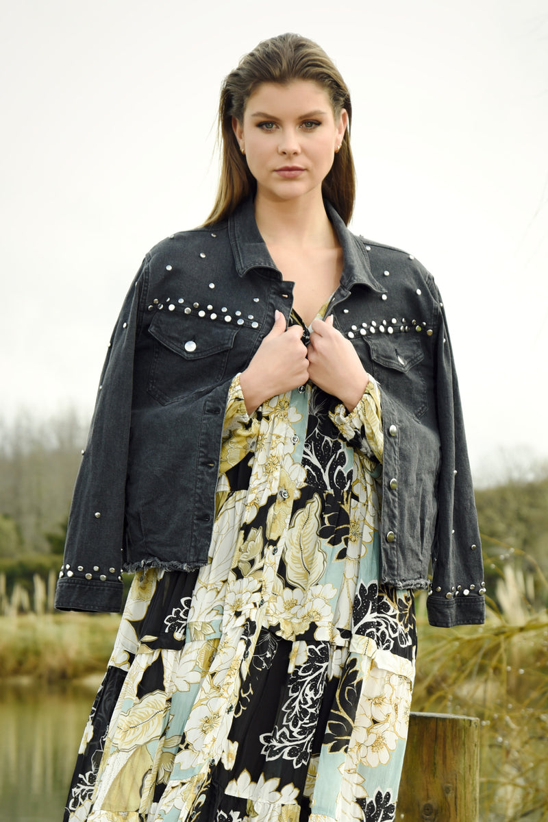 CURATE DAKOTA DAYS JACKET-BLACK